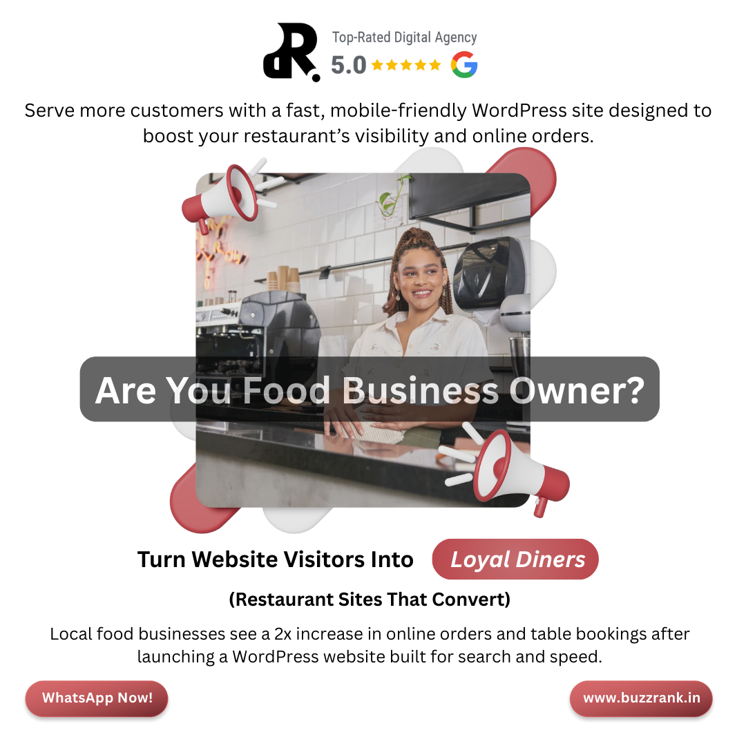 food business owner wordpress