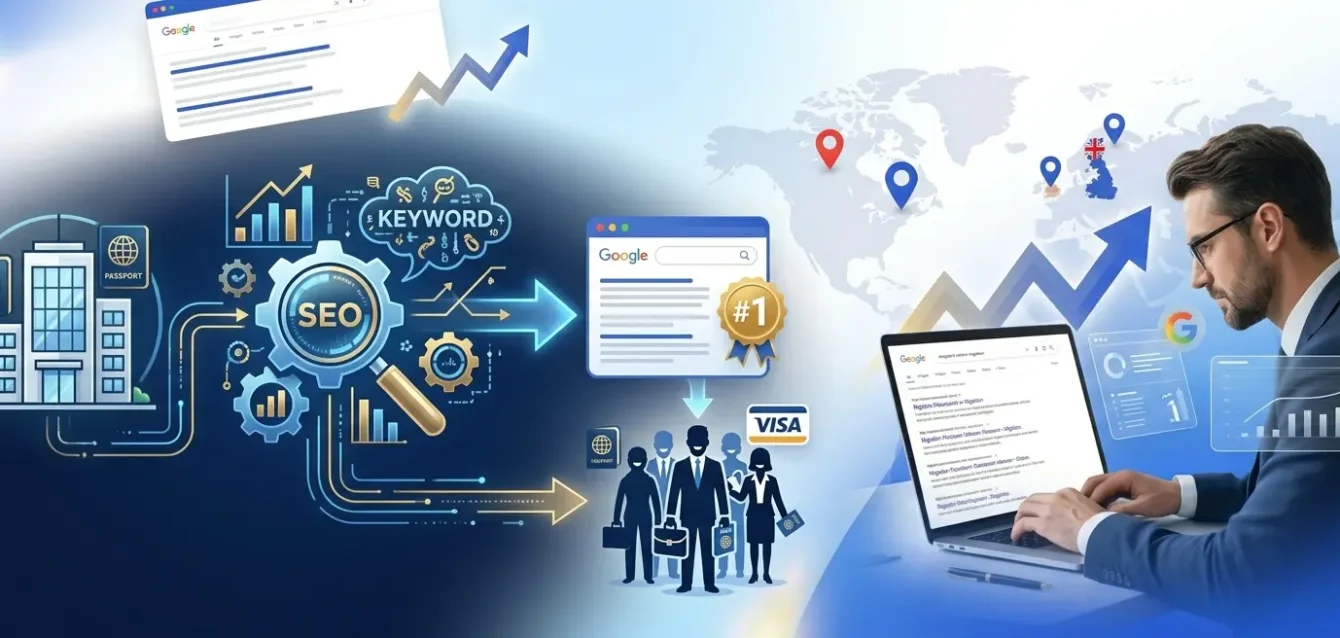 how to rank your immigration consultancy on google page 1 in 2026