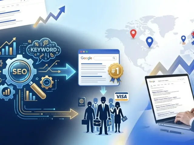 how to rank your immigration consultancy on google page 1 in 2026